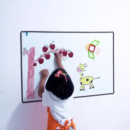 你家孩子的童年,一定缺少这件万能神器 逗伴匠儿童磁力涂鸦墙膜
