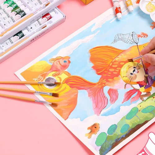 青竹水彩颜料套装 初学者与儿童的理想美术伴侣