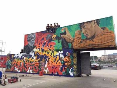 街头艺术新篇章 2017泉州首届国际涂鸦交流展会圆满落幕